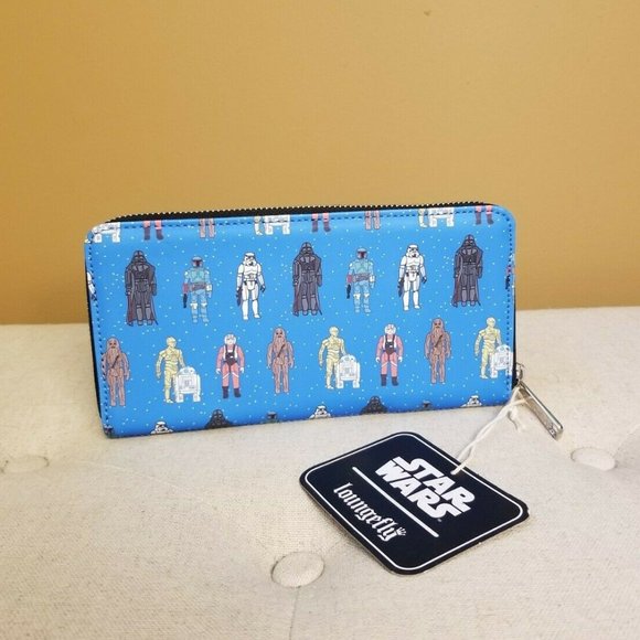 Loungefly Disney Star Wars Action Figure Wallet - Picture 5 of 12